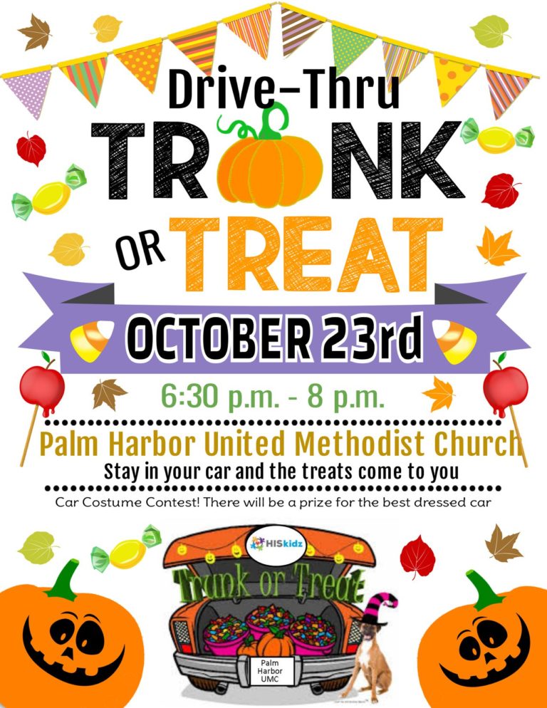 Drive Thru Trick or Treat Palm Harbor 768x994