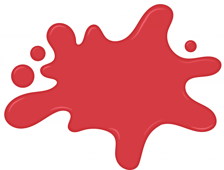 Pure Red Orange Splotch 768x584
