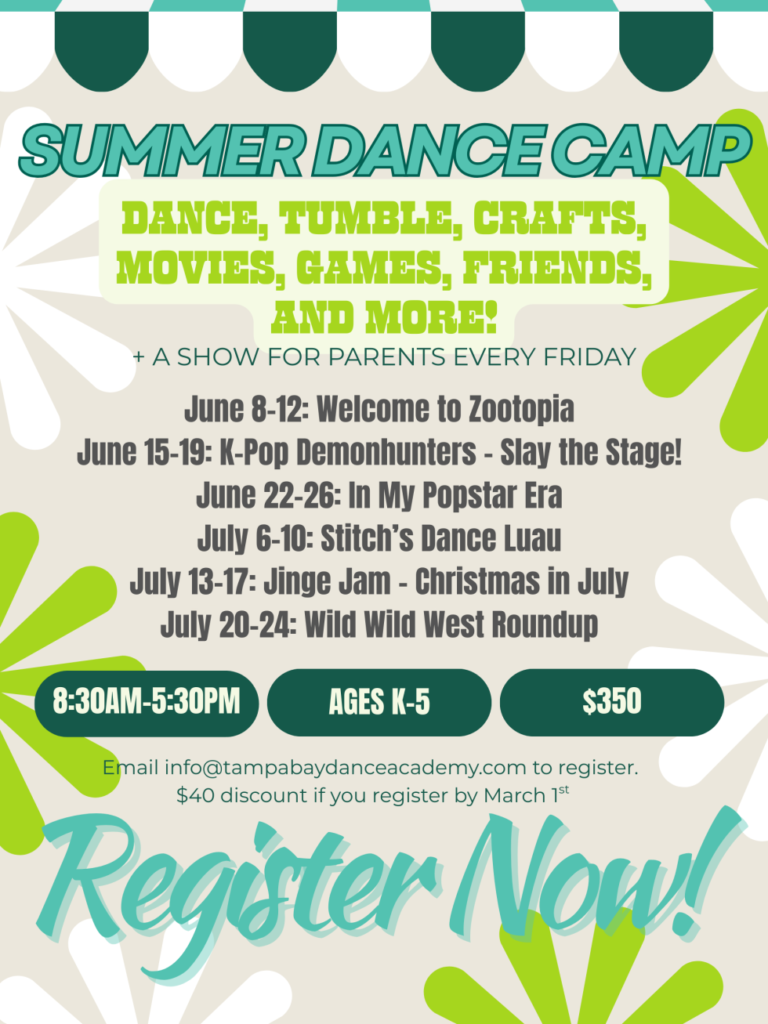 tAMPA bAY DANCE ACADEMY SUMMER CAmp 768x1024