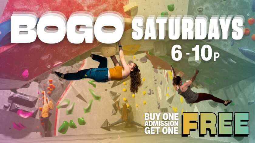 BOGO Saturdays at Vertical Ventures 840x473